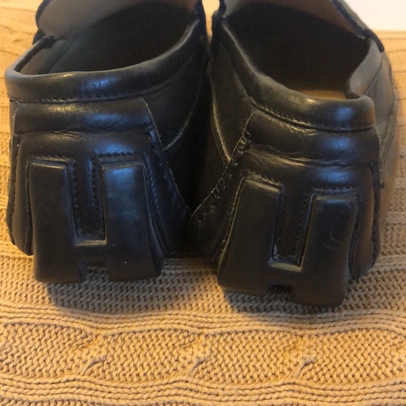 HARRYS OF LONDON BLACK LEATHER LOAFERS MENS 8.5 main image 5